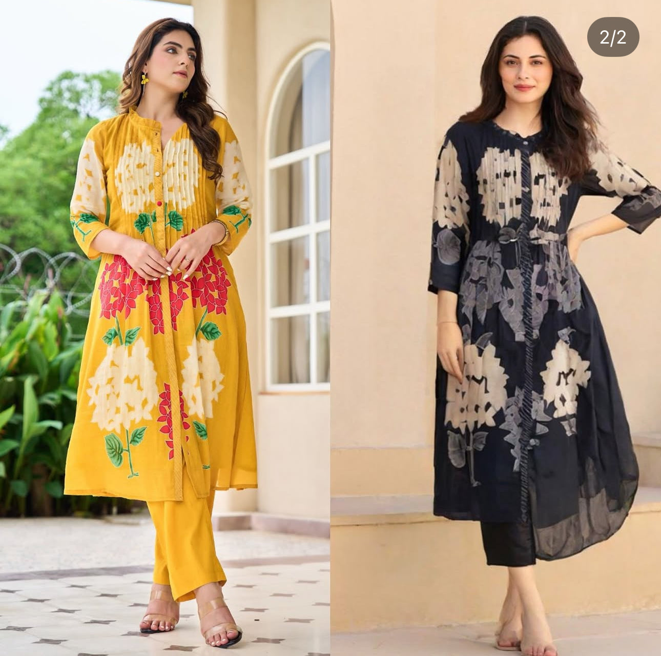 Designer Printed Cotton Coord Set