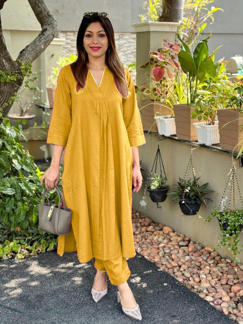 Pure Linen Coord Set