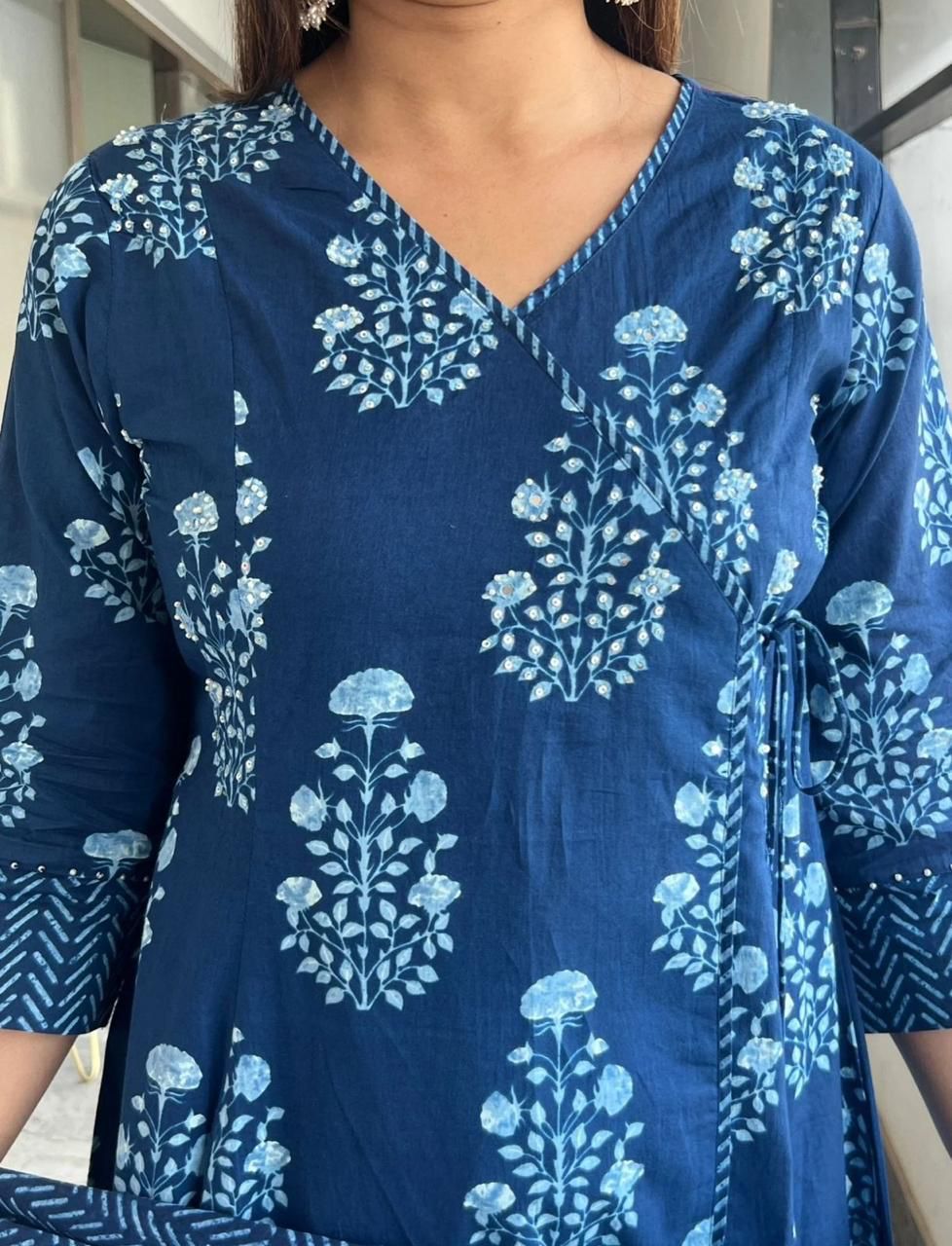 Block Printed Kurta Set with Dupatta