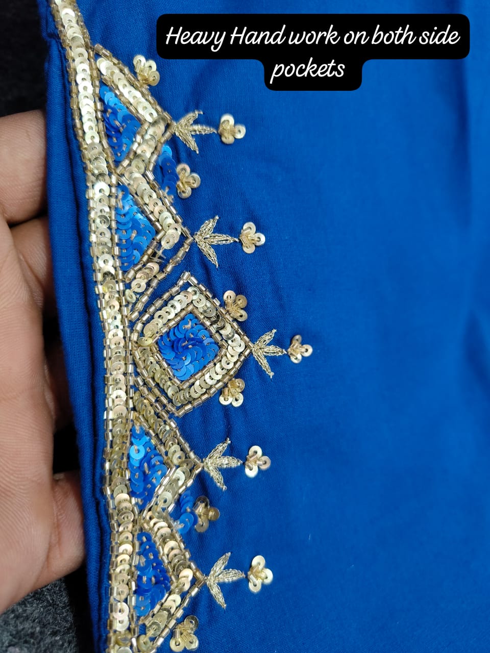 Sequin Work Party Wear Coord Set
