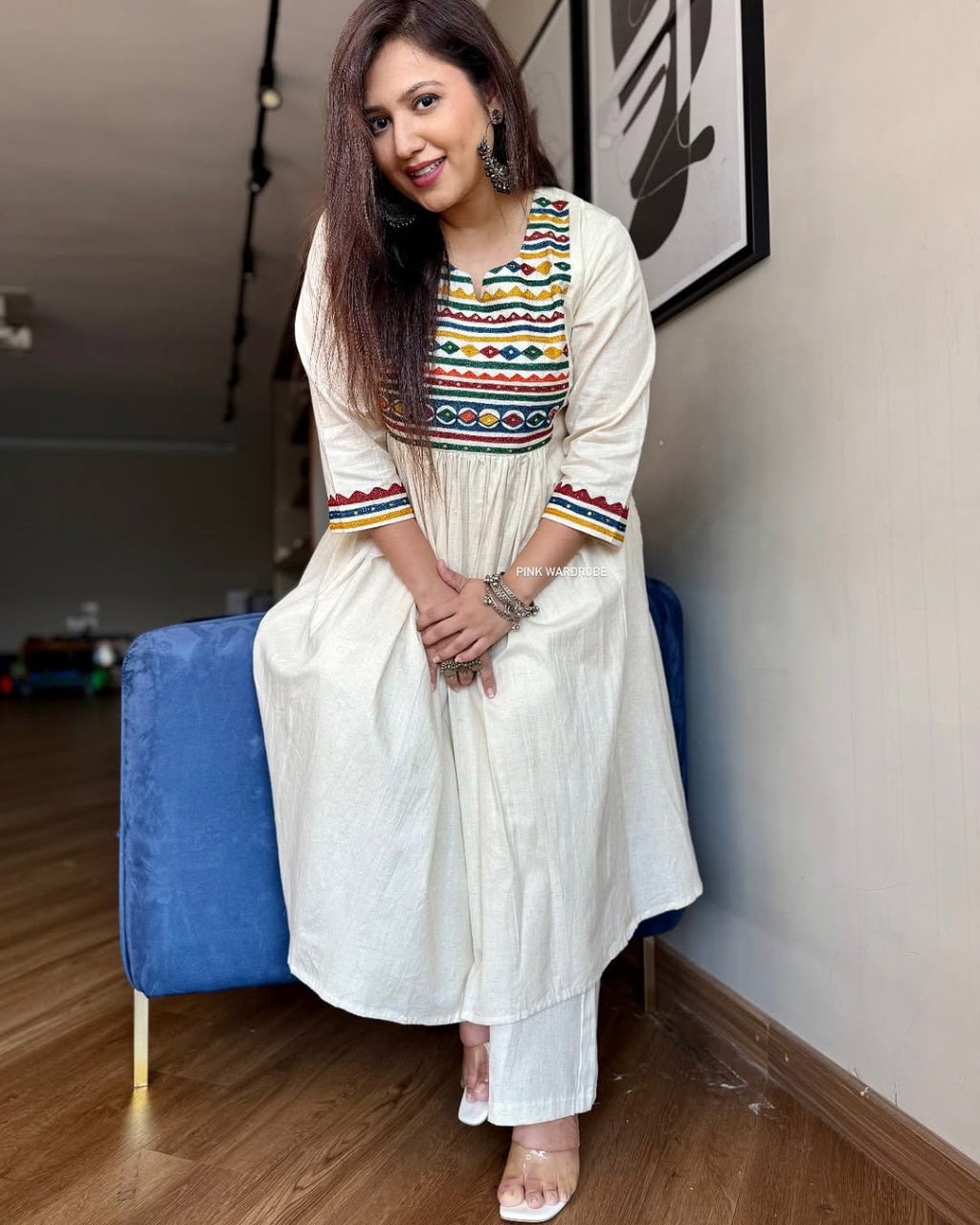 Designer Embroidered Coord Set