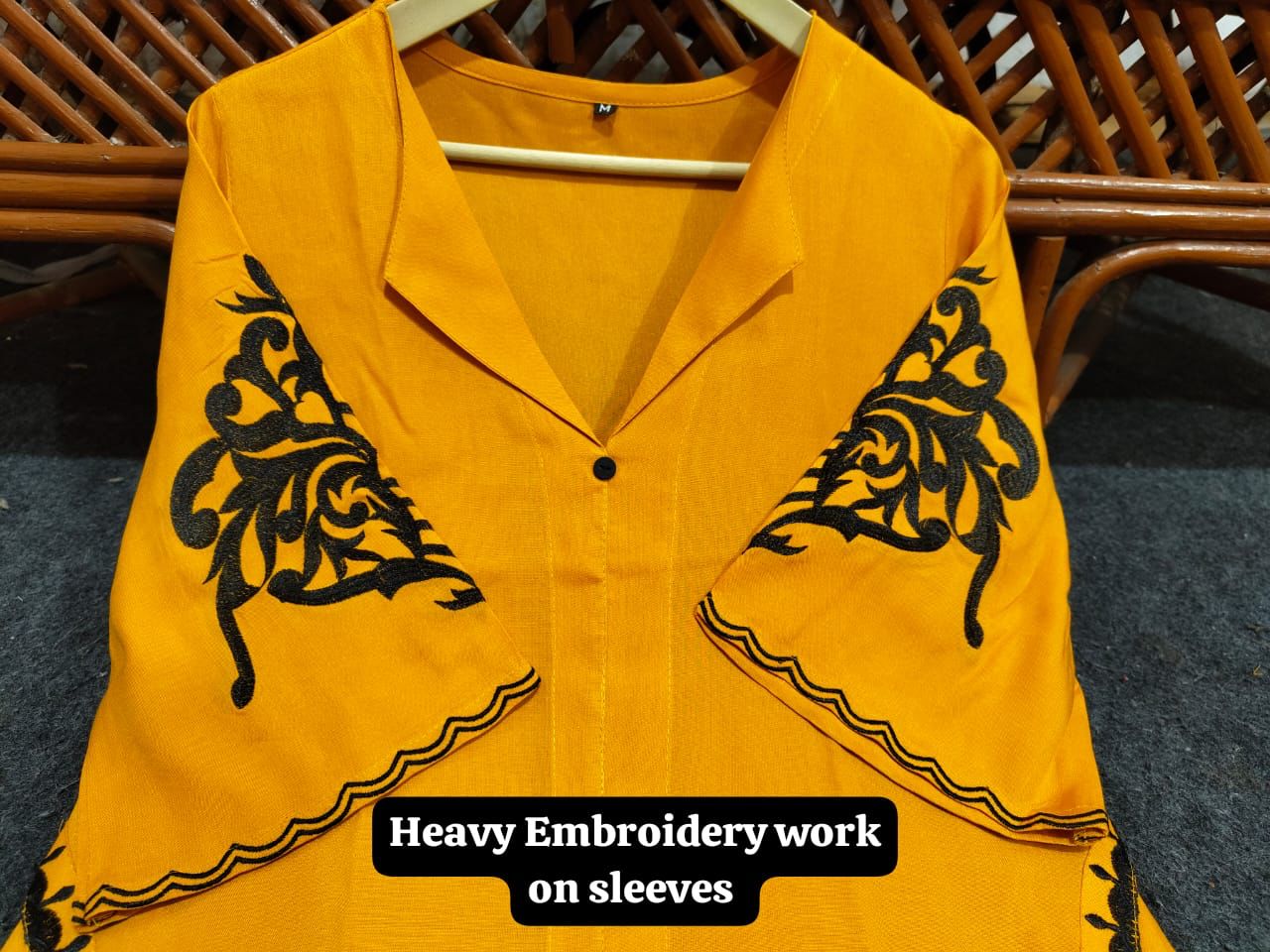 Embroidered Cotton Coord Set