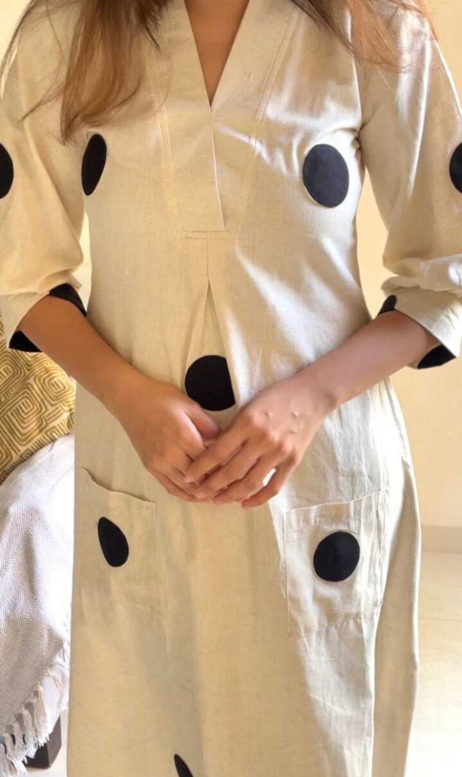 Black And White Polka Dot Printed Co-ord Set